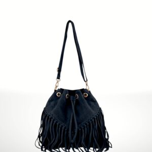 EMANUELA - Bolso de piel Gamuza 220419