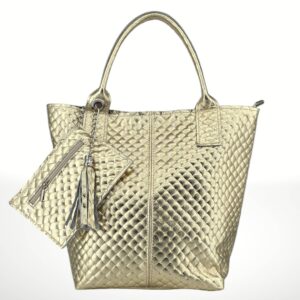LA BOTTEGA - Bolso Tote de piel Gamuza 250221