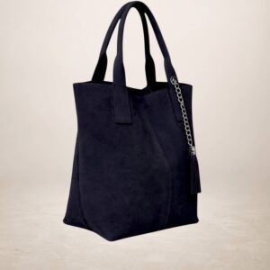MARELY - Bolso tote de piel Gamuza 230213