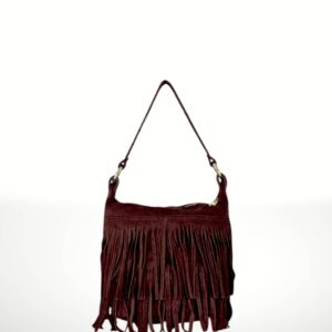 Bolso de piel gamuza Orquidea 251028.