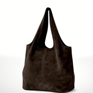 GIANNINA - Bolso de piel Gamuza