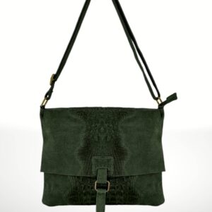 Bandolera de piel Gamuza Adina 190033