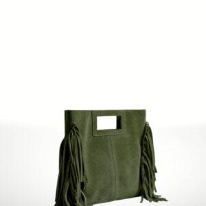 VENAS - Bolso de mano de piel Gamuza 243710