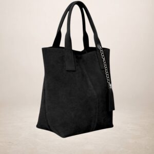MARELY - Bolso tote de piel Gamuza 230213