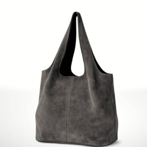 GIANNINA - Bolso de piel Gamuza
