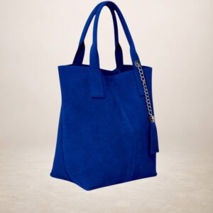 MARELY - Bolso tote de piel Gamuza 230213