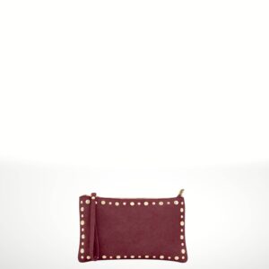 UNILES - Bolso de mano de piel gamuza 250315