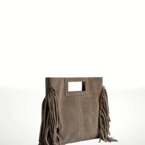 VENAS - Bolso de mano de piel Gamuza 243710