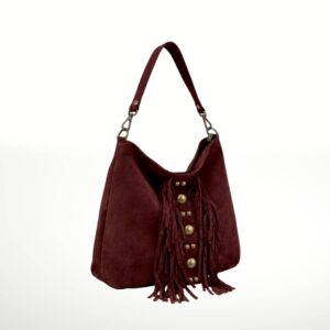 RIBELLE - Bolso de piel gamuza 250904
