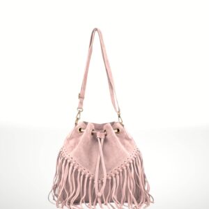 EMANUELA - Bolso de piel Gamuza 220419