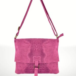 Bandolera de piel Gamuza Adina 190033