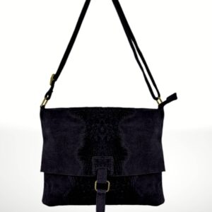 Bandolera de piel Gamuza Adina 190033
