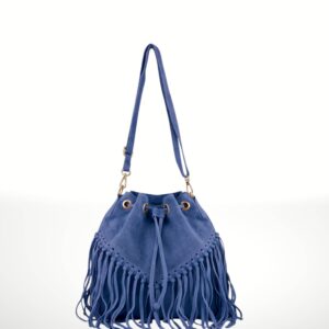 EMANUELA - Bolso de piel Gamuza 220419