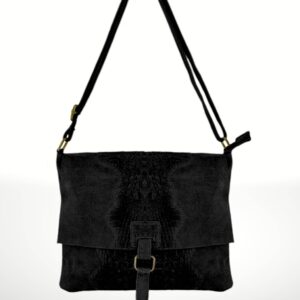 Bandolera de piel Gamuza Adina 190033