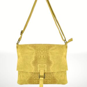 Bandolera de piel Gamuza Adina 190033