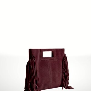 VENAS - Bolso de mano de piel Gamuza 243710
