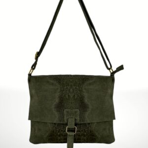 Bandolera de piel Gamuza Adina 190033