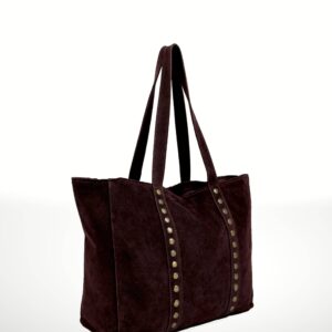 CELINA - Bolso Tote de piel Gamuza 220712