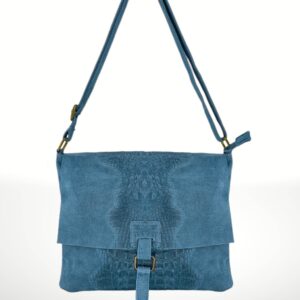 Bandolera de piel Gamuza Adina 190033