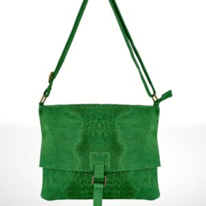 Bandolera de piel Gamuza Adina 190033