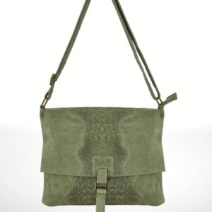 Bandolera de piel Gamuza Adina 190033
