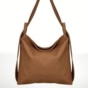 CARAMELLA - Bolso mochila de piel 240514