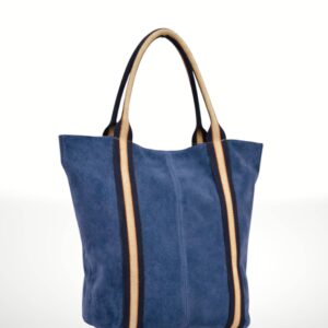 MELODY - Bolso Tote de piel Gamuza