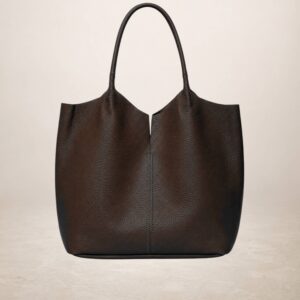 NERINA - Bolso de piel - Marron cafe