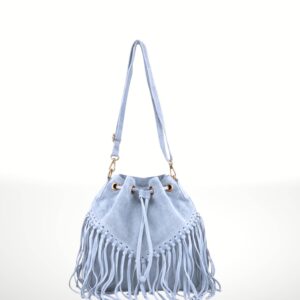EMANUELA - Bolso de piel Gamuza 220419