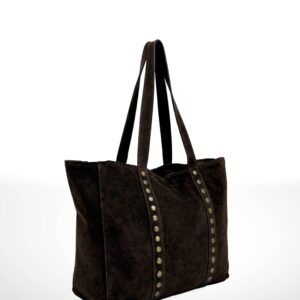 CELINA - Bolso Tote de piel Gamuza 220712