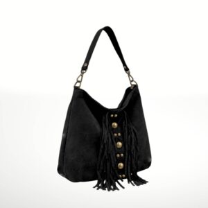 RIBELLE - Bolso de piel gamuza 250904
