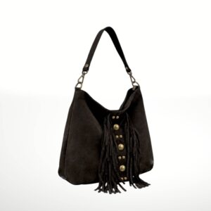 RIBELLE - Bolso de piel gamuza 250904