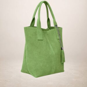 MARELY - Bolso tote de piel Gamuza 230213