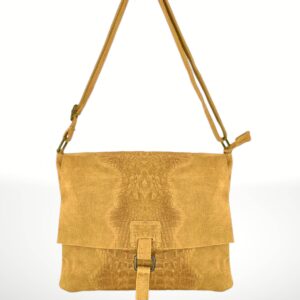 Bandolera de piel Gamuza Adina 190033