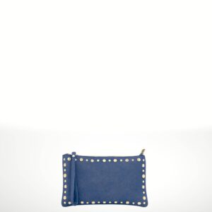 UNILES - Bolso de mano de piel gamuza 250315