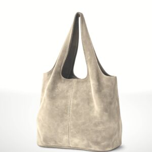 GIANNINA - Bolso de piel Gamuza