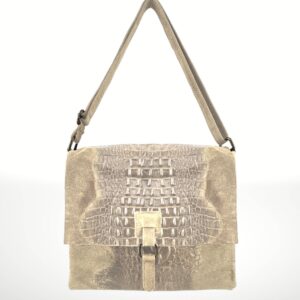 Bandolera de piel Gamuza Adina 190033