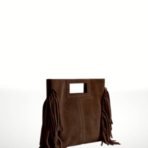 VENAS - Bolso de mano de piel Gamuza 243710