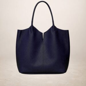 NERINA - Bolso de piel - Azul marino