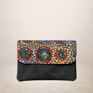 GAUDI plus - Monedero de piel Gamuza - Negro