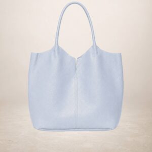 NERINA - Bolso de piel - Celeste