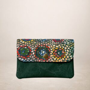 GAUDI plus - Monedero de piel Gamuza - Verde bosco