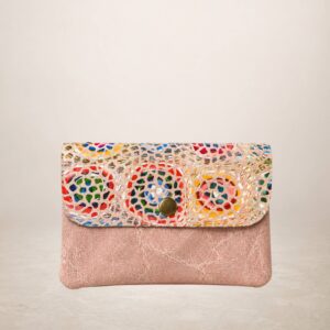 GAUDI plus - Monedero de piel Gamuza - Rosa