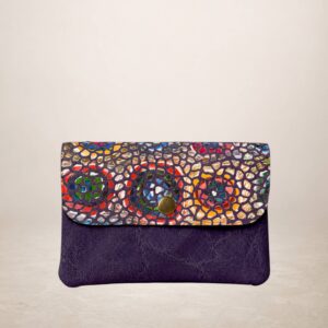 GAUDI plus - Monedero de piel Gamuza - Morado