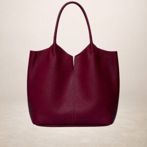 NERINA - Bolso de piel - Burdeos