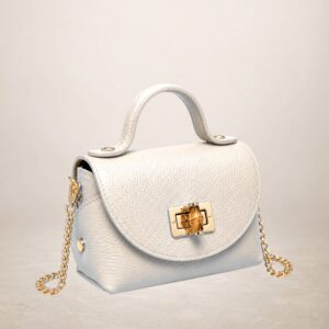GINEVRA - Bolso de piel 260316 - Beis
