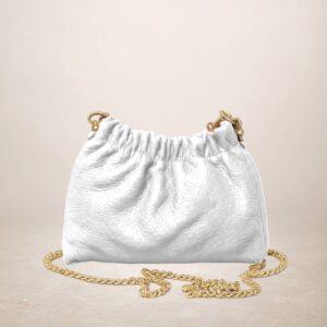 MARISA - Bolso de piel  - Blanco