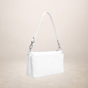 BETTA - Bolso de piel vacuna  - Blanco