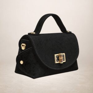 LALA - Bolso de piel Gamuza - Negro