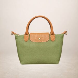 SIENA - Bolso de piel  - Verde manzana